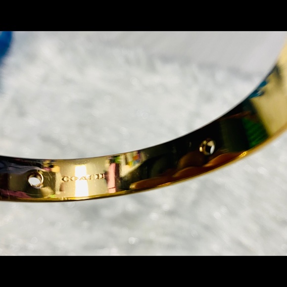 Coach bracelet- authentic- bangle - Picture 3 of 4